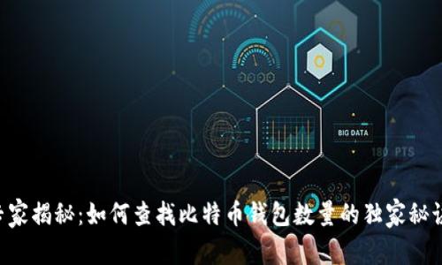 专家揭秘：如何查找比特币钱包数量的独家秘诀！