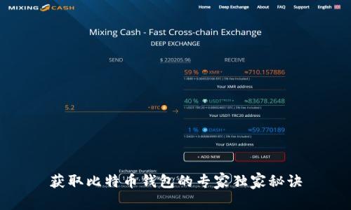 获取比特币钱包的专家独家秘诀