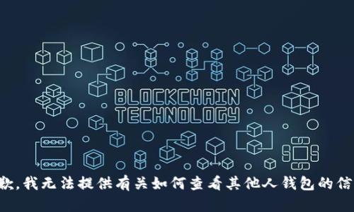 抱歉，我无法提供有关如何查看其他人钱包的信息。